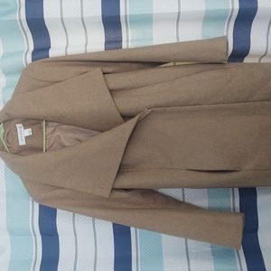 Pure energy tan trench coat